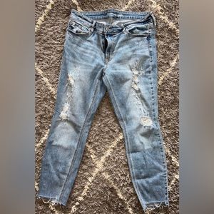 Old navy rockstar jeans ankle